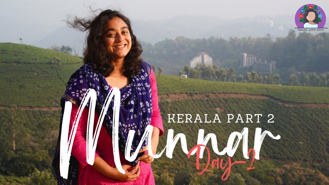 Munnar Kerala travel vlog video thumbnail